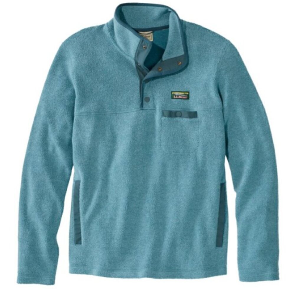 Men's Tumbled Sherpa, Pullover Fleece XXL